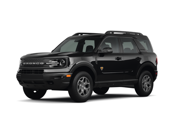 2024 Ford Bronco Sport Badlands, front three-quarter view, paint 1 of 8