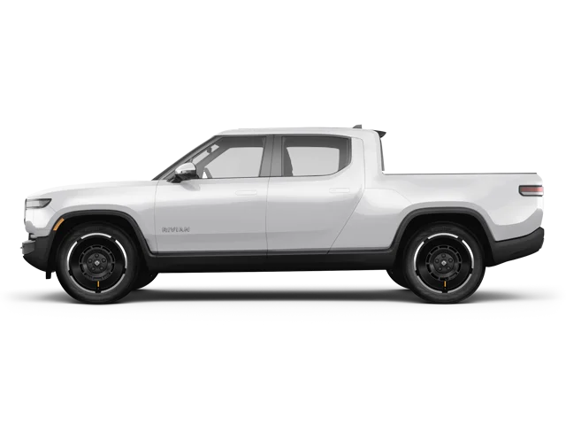 2027 Rivian R1T | Driver's side profile with drivers side door open
