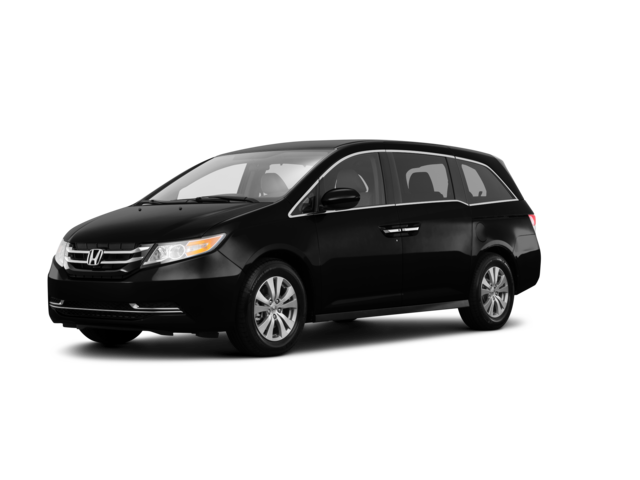 2016 Honda Odyssey SE, front three-quarter view, paint 1 of 8