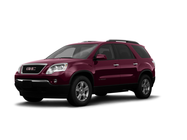 2008 GMC Acadia SLE-1, front three-quarter view, paint 1 of 8