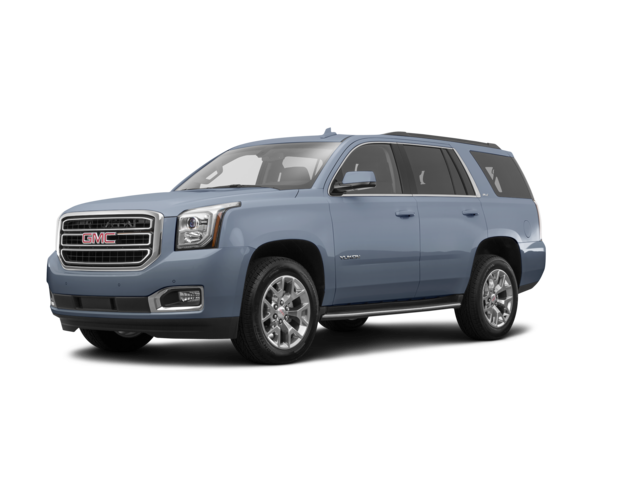 2016 GMC Yukon SLE, front three-quarter view, paint 1 of 8