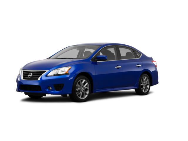 2013 Nissan Sentra SR, front three-quarter view, paint 1 of 8