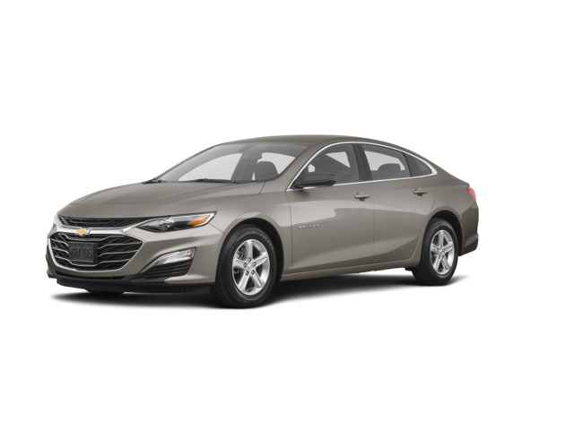 2022 Chevrolet Malibu LS Fleet, front three-quarter view, paint 1 of 7
