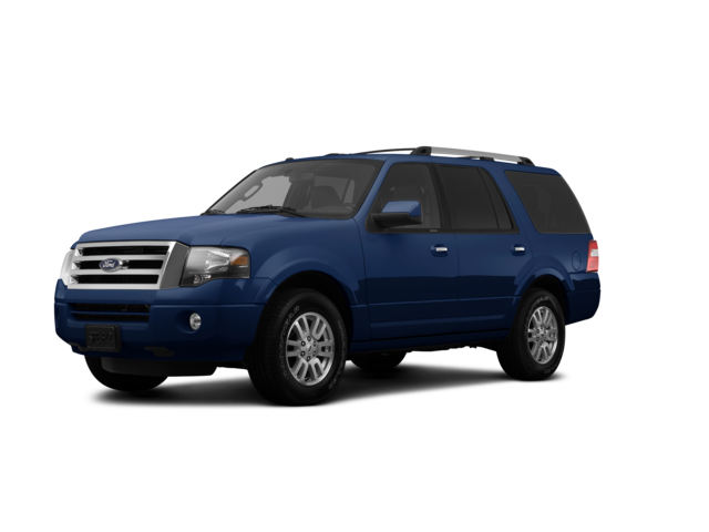 2012 Ford Expedition XLT, front three-quarter view, paint 1 of 8