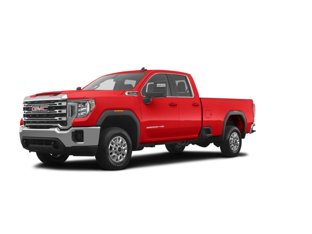 2023 GMC Sierra 2500 HD SLE, front three-quarter view, paint 1 of 8