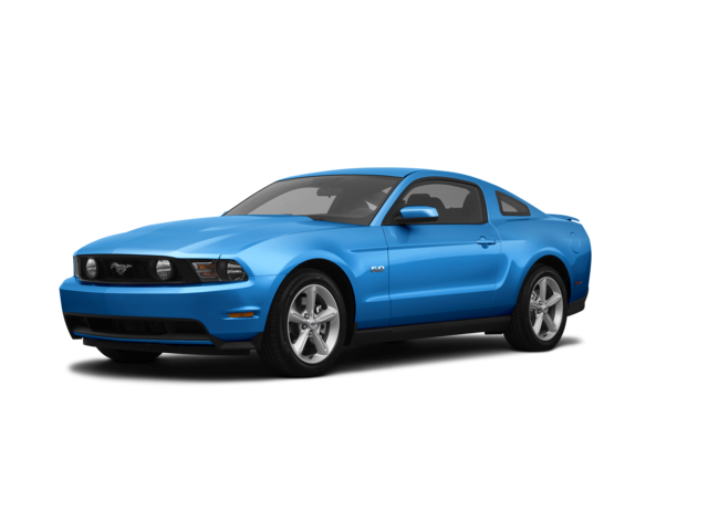 2012 Ford Mustang GT, front three-quarter view, paint 1 of 8
