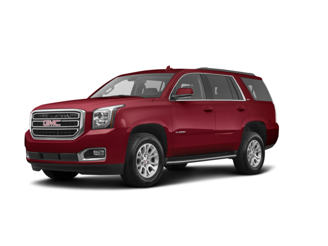 2020 GMC Yukon SLT, front three-quarter view, paint 1 of 8