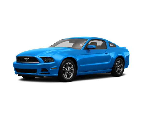 2014 Ford Mustang V6 Premium, front three-quarter view, paint 1 of 8