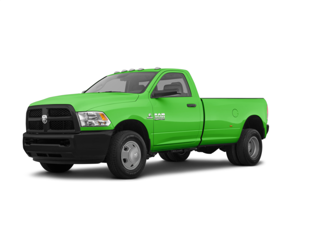 2015 Ram 3500 Tradesman, front three-quarter view, paint 1 of 8