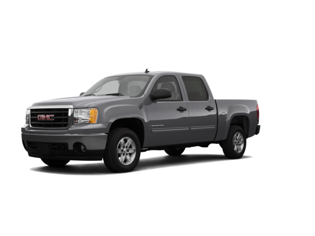 2007 GMC Sierra 1500 Work Truck, front three-quarter view, paint 1 of 8