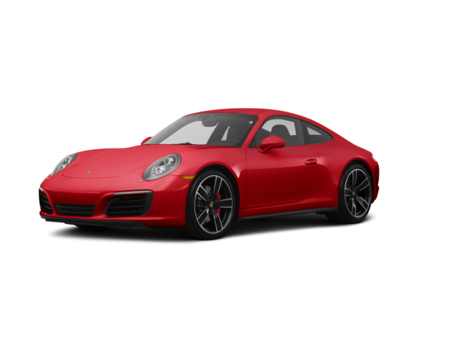 2017 Porsche 911 Carrera 4S, front three-quarter view, paint 1 of 8
