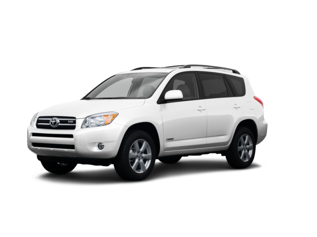 2008 Toyota RAV4 Limited, front three-quarter view, paint 1 of 8