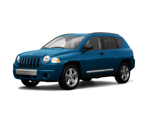 2009 Jeep Compass Sport, front three-quarter view, paint 1 of 8