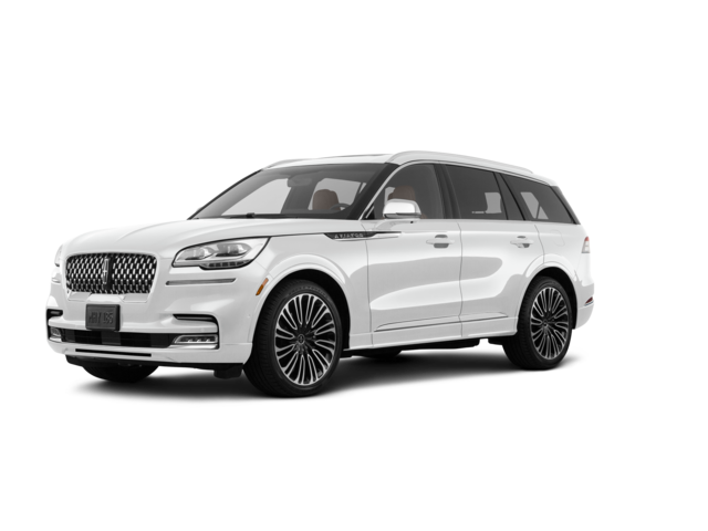 2022 Lincoln Aviator Base, front three-quarter view, paint 1 of 8