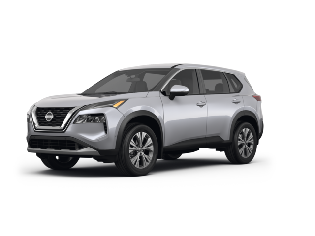 2023 Nissan Rogue SV, front three-quarter view, paint 1 of 8