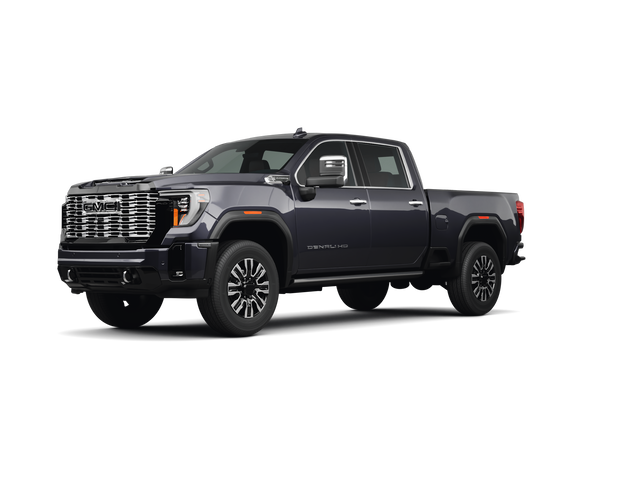 2026 GMC Sierra 2500 HD Denali Ultimate, front three-quarter view, paint 1 of 8