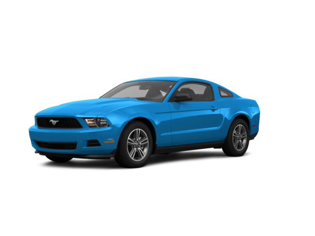 2011 Ford Mustang V6 Premium, front three-quarter view, paint 1 of 8