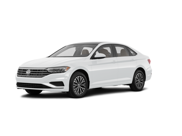 2019 Volkswagen Jetta S, front three-quarter view, paint 1 of 8