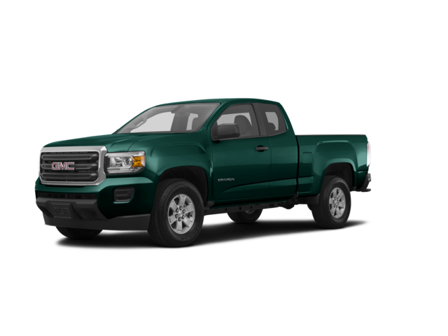 2016 GMC Canyon SL, front three-quarter view, paint 1 of 8