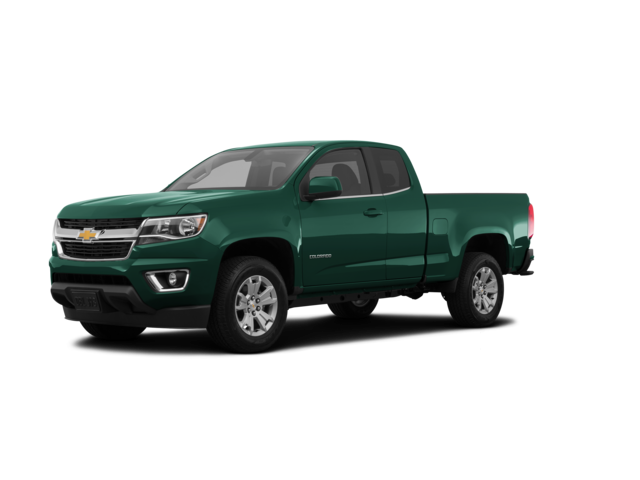 2015 Chevrolet Colorado LT, front three-quarter view, paint 1 of 8