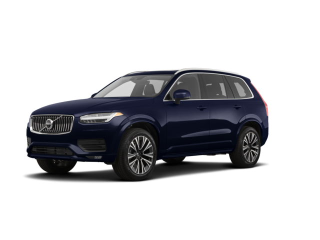 2020 Volvo XC90 T5 Momentum, front three-quarter view, paint 1 of 8