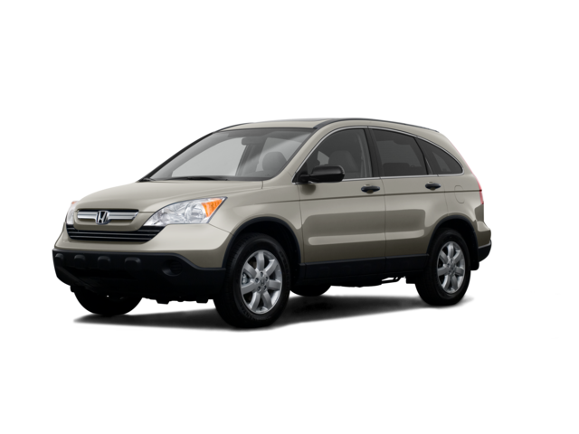 2008 Honda CR-V EX, front three-quarter view, paint 1 of 8