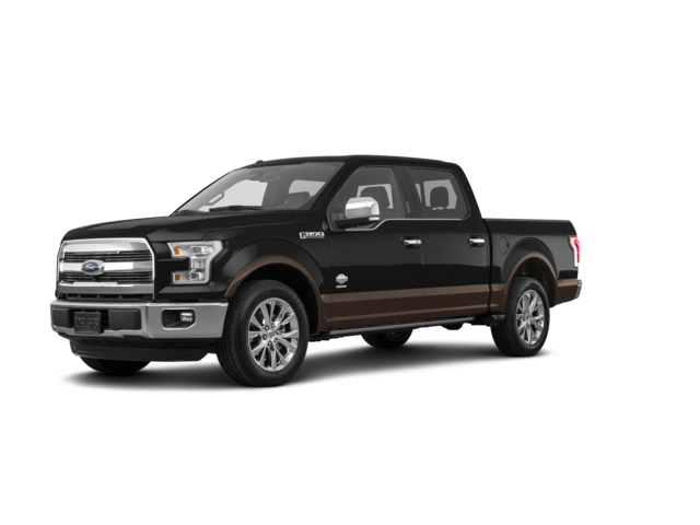 2016 Ford F-150 King Ranch, front three-quarter view, paint 1 of 8