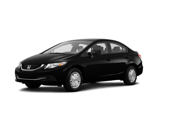 2013 Honda Civic HF, front three-quarter view, paint 1 of 8