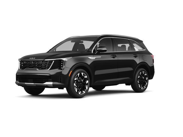 2026 Kia Sorento EX, front three-quarter view, paint 1 of 6