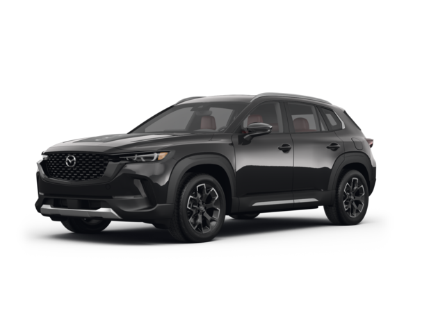 2023 Mazda CX-50 2.5 Turbo Meridian Edition, front three-quarter view, paint 1 of 7