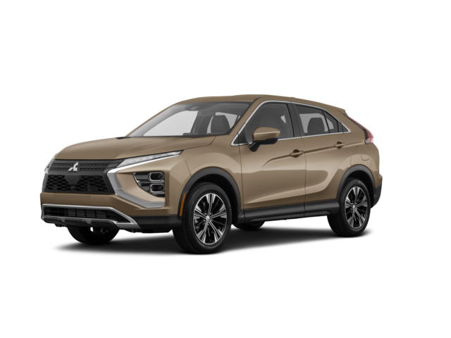 2022 Mitsubishi Eclipse Cross LE, front three-quarter view, paint 1 of 7