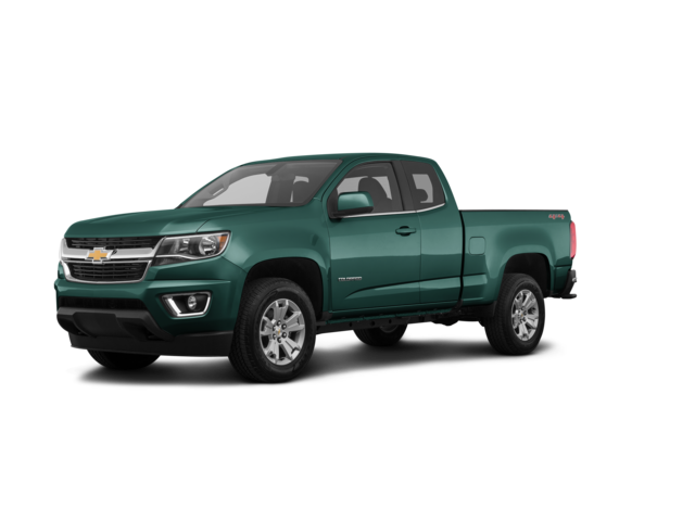 2020 Chevrolet Colorado Z71, front three-quarter view, paint 1 of 8