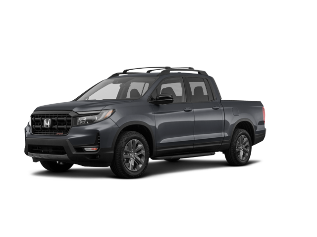 2025 Honda Ridgeline Sport+, front three-quarter view, paint 1 of 8