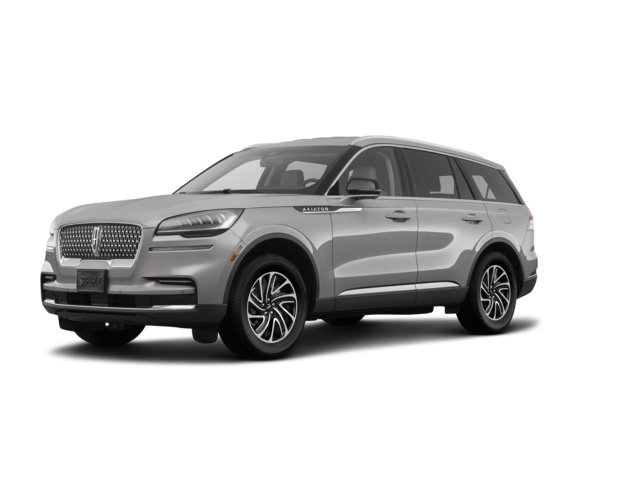 2023 Lincoln Aviator Standard, front three-quarter view, paint 1 of 8
