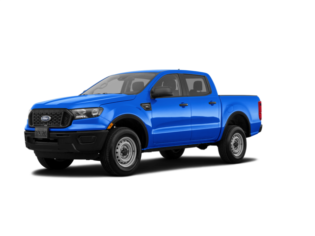 2023 Ford Ranger XL, front three-quarter view, paint 1 of 8