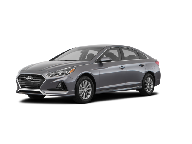 2019 Hyundai Sonata SE, front three-quarter view, paint 1 of 7