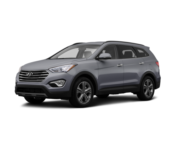 2013 Hyundai Santa Fe Limited, front three-quarter view, paint 1 of 8