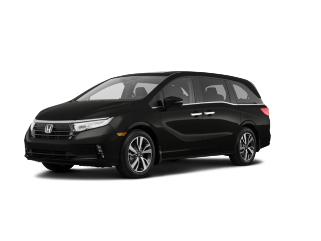2022 Honda Odyssey Touring, front three-quarter view, paint 1 of 8