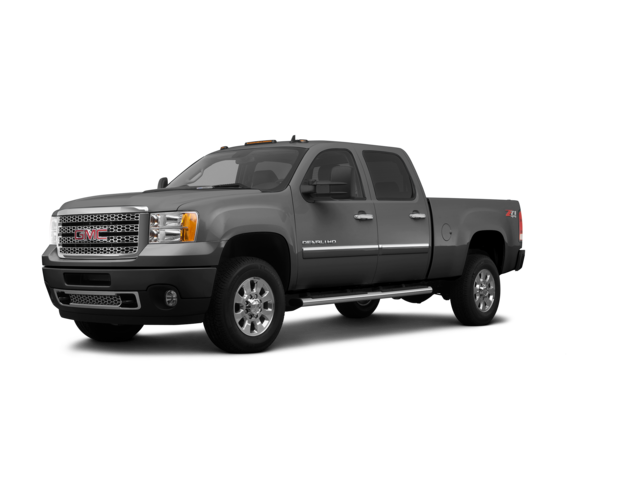 2012 GMC Sierra 3500 HD Denali, front three-quarter view, paint 1 of 8