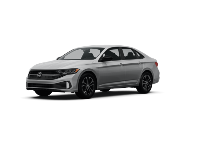 2023 Volkswagen Jetta Sport, front three-quarter view, paint 1 of 8