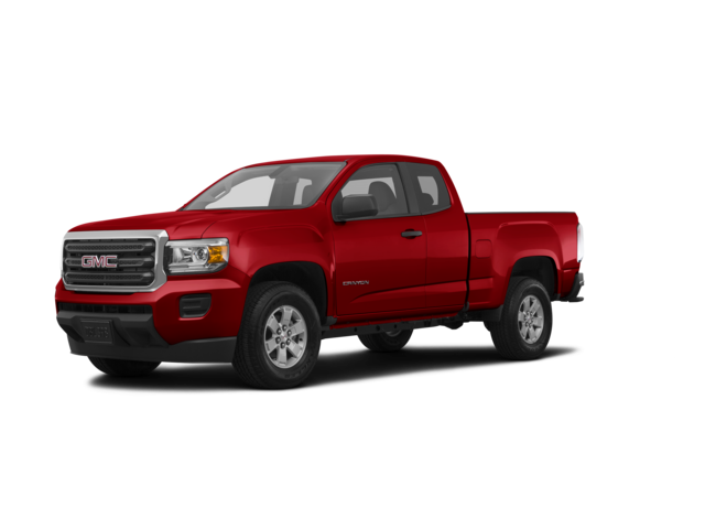 2017 GMC Canyon SL, front three-quarter view, paint 1 of 8