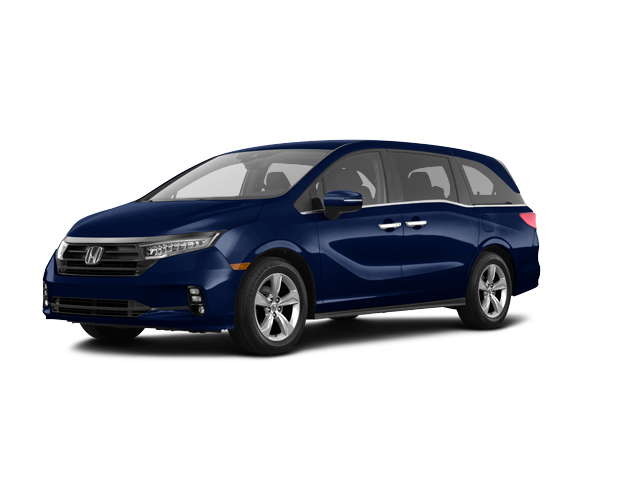 2024 Honda Odyssey EX, front three-quarter view, paint 1 of 5