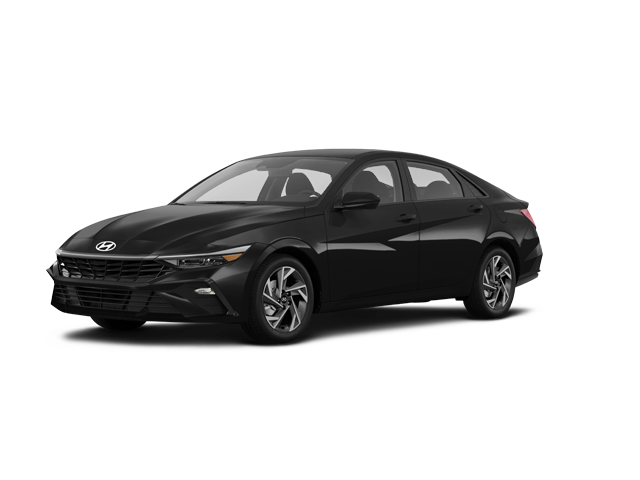 2025 Hyundai Elantra SEL Sport, front three-quarter view, paint 1 of 7