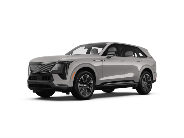 2026 Cadillac Escalade IQ Luxury, front three-quarter view, paint 1 of 8