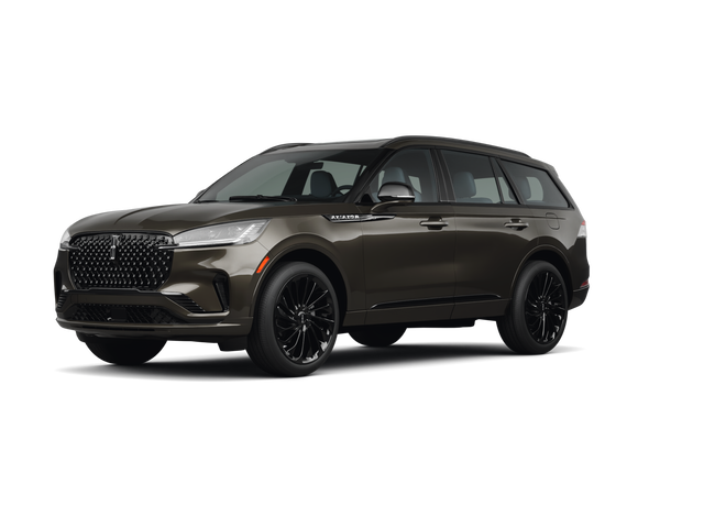 2026 Lincoln Aviator Reserve, front three-quarter view, paint 1 of 5