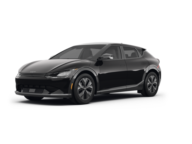 2022 Kia EV6 Wind, front three-quarter view, paint 1 of 8