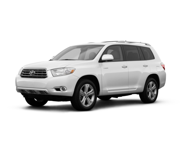 2008 Toyota Highlander Limited, front three-quarter view, paint 1 of 8