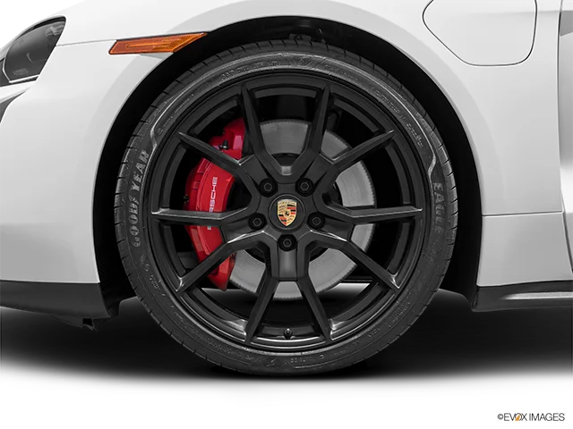 2027 Porsche Taycan | Front Drivers side wheel at profile