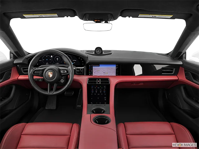 2027 Porsche Taycan | Centered wide dash shot