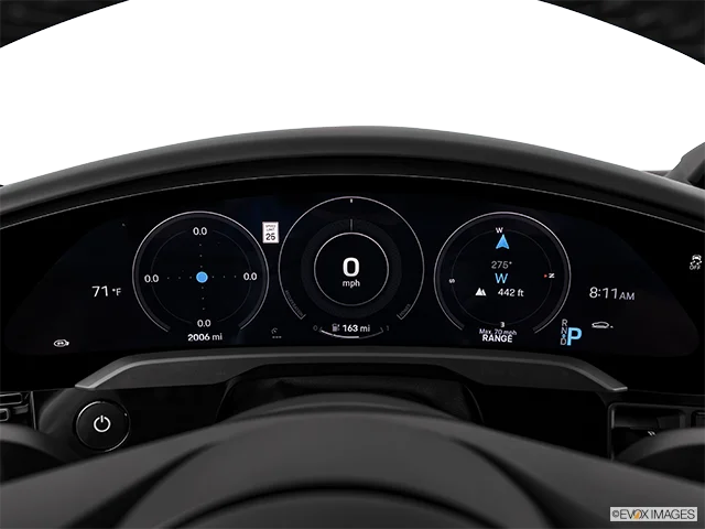 2027 Porsche Taycan | Speedometer/tachometer